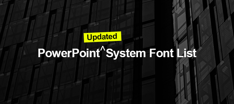 fonts to use for powerpoint presentations mac and windows